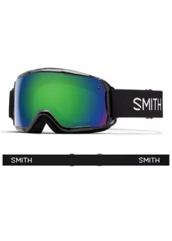 Smith Grom Goggle - Youth -Snowboards Store 20182019smithgromgoggleblackgreensolxmirror