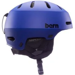 Bern Macon 2.0 MIPS Helmet -Snowboards Store bern macon plum1 2223fw