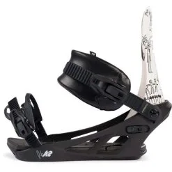K2 Snowboarding K2 Formula Snowboard Bindings - Men's -Snowboards Store f22 k2sb formula bw left side