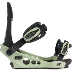 K2 Snowboarding K2 Meridian Snowboard Binding - Men's -Snowboards Store f22 k2sb meridian jade side