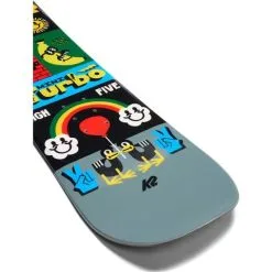 K2 Snowboarding K2 Mini Turbo Snowboard - Youth -Snowboards Store f22 k2sb miniturbo tail