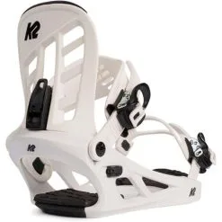 K2 Snowboarding K2 Youth Snowboard Binding - Youth -Snowboards Store f22 k2sb youth white back34