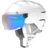 Atomic Savor GT Visor Photochromatic Helmet -Snowboards Store fw21 atomic savor gt visor phtochrmtc hlmt wht