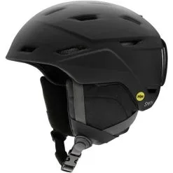 Smith Mission MIPS Helmet -Snowboards Store fw21 smith mission matteblack helmet