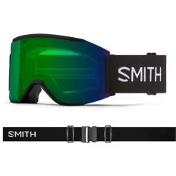 Smith Squad MAG Goggle -Snowboards Store fw21 smith squadmag black cpgreen goggle