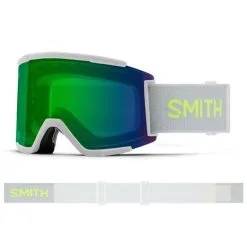 Smith Squad XL Goggle 15 Smith Squad XL Goggle -Snowboards Store fw21 smith squadxl sportwhite cpgreen goggle