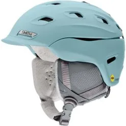 Smith Vantage MIPS Helmet - Women's -Snowboards Store fw21 smith vantagewomens mattepolarblue helmet