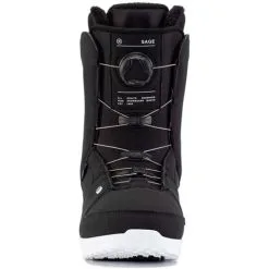 Ride Snowboards Ride Sage Snowboard Boots - Women's -Snowboards Store fw21 ride sage snowboard boot black front