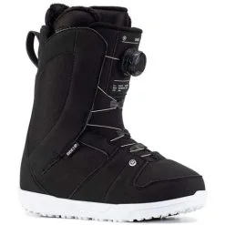 Ride Snowboards Ride Sage Snowboard Boots - Women's -Snowboards Store fw21 ride sage snowboard boot black side