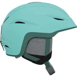 Giro Womens Fade MIPS Helmet - FADE MIPS -Snowboards Store fw22 giro fade mips womens snow helmet glaze blue grey green right