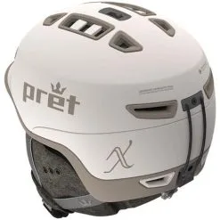 Pret Helmets Pret Vision X Helmet - Women's -Snowboards Store fw23 PRE VISIONX chalk 3