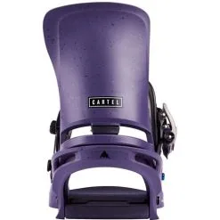 Burton Cartel Re:Flex Snowboard Bindings - Men's -Snowboards Store fw23 burton menscartelreflexsnowboardbindings violethalo 3