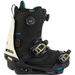 2023 Men's Burton Cartel X Re:Flex Snowboard Bindings - 222301 -Snowboards Store fw23 burton menscartelxreflexsnowboardbindings blackstoutwhitelogo 5