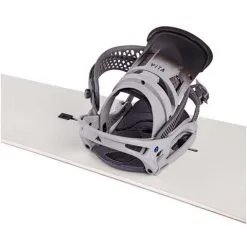 Burton Malavita EST Snowboard Bindings - Men's -Snowboards Store fw23 burton mensmalavitaestsnowboardbindings grayfade 6