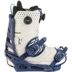 Burton Mission Re:Flex Snowboard Bindings - Men's -Snowboards Store fw23 burton mensmissionreflexsnowboardbindings dressblue 5