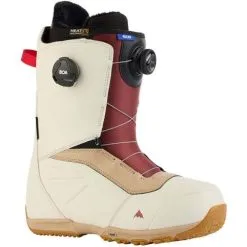 2023 Men's Burton Ruler BOA Snowboard Boots - 203171 -Snowboards Store fw23 burton mensrulerboasnowboardboots stoutwhitered 1