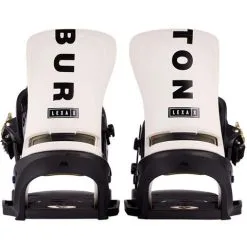 Burton Lexa X EST Snowboard Bindings - Women's -Snowboards Store fw23 burton womenslexaxestsnowboardbindings blackstoutwhitelogo 3