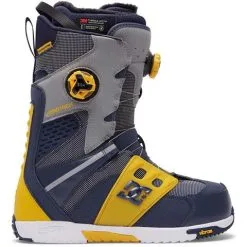 DC SHOES 2023 Men's DC Phantom Boa Snowboard Boots - ADYO100059 -Snowboards Store fw23 dc mensphantomboaboots dcnavyyellow 2