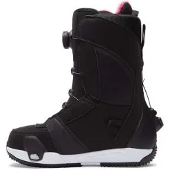 DC SHOES DC Lotus Step On Boa Boots - Women's -Snowboards Store fw23 dc womenslotussteponboaboots blackwhiteblack 4