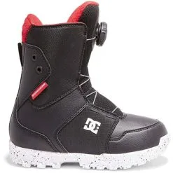 DC SHOES 2023 Youth DC Scout Boa Snowboard Boots - ADBO100009 -Snowboards Store fw23 dc youthscoutboaboot black 2