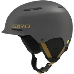 Giro Trig MIPS Helmet -Snowboards Store giro trig mips snow helmet metallic coal tan hero
