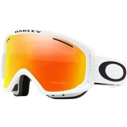 Oakley O Frame 2.0 Pro XM Goggle -Snowboards Store main oo7113 03 o frame 20 pro xm matte white fire iridium persimmon 001 171049 png zoom