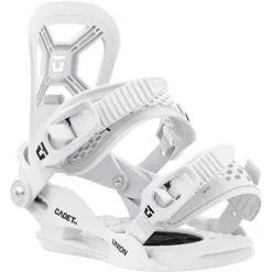 Union Binding Company Union Cadet XS Snowboard Bindings - Youth -Snowboards Store un 22 cadet xs white front2233